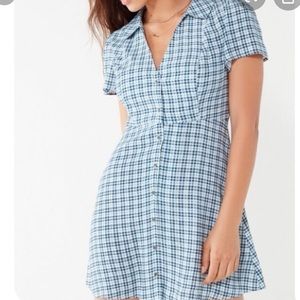 UO plaid dress